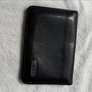 Tumi Black Leather Wallet